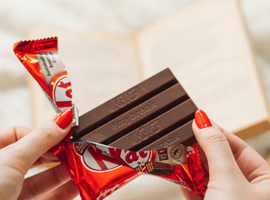 Take a break, Grab a book (And have KITKAT